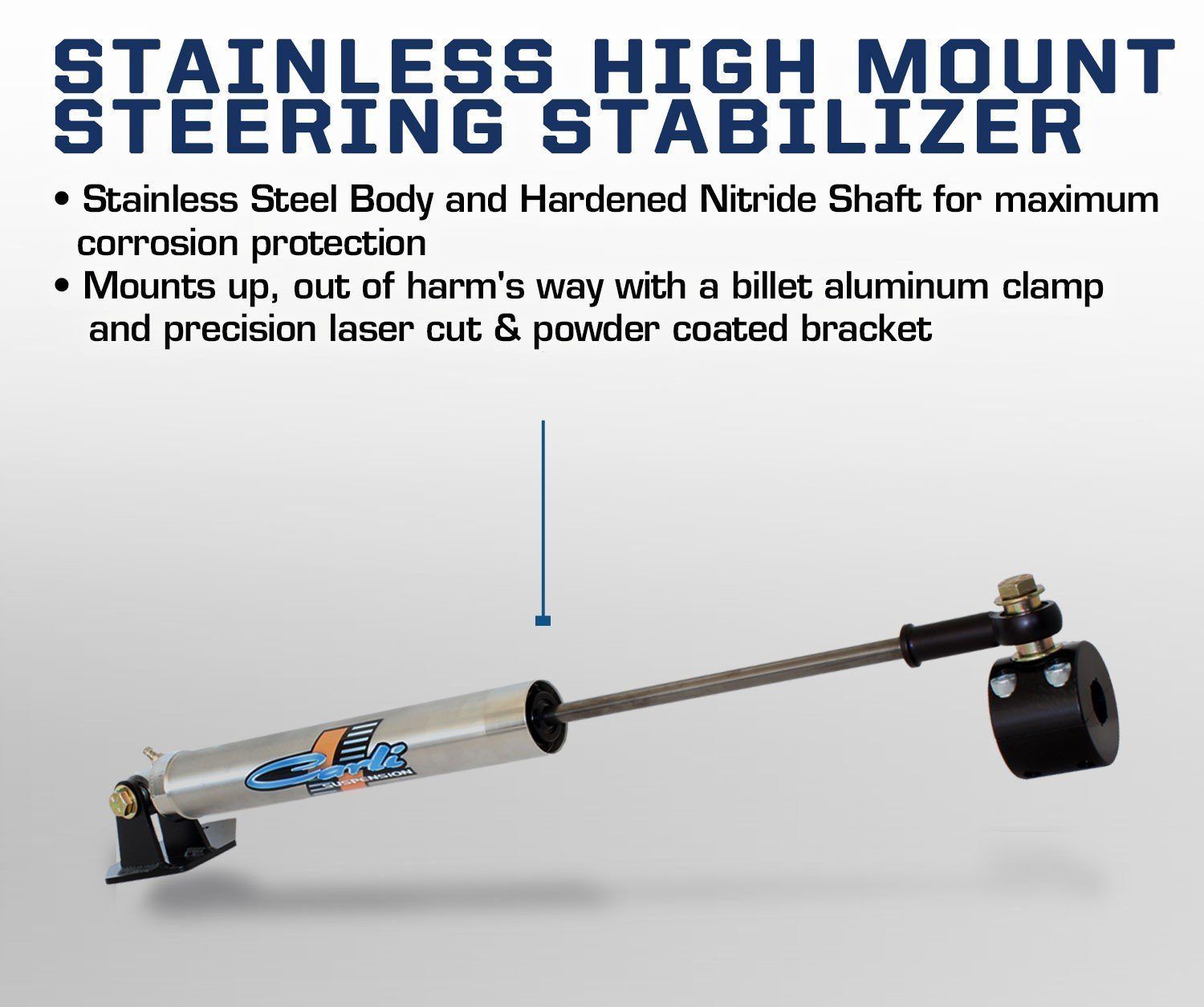 '03-08 Dodge Ram 2500/3500 Opposing "Y-Style" Steering Stabilizer Kit
