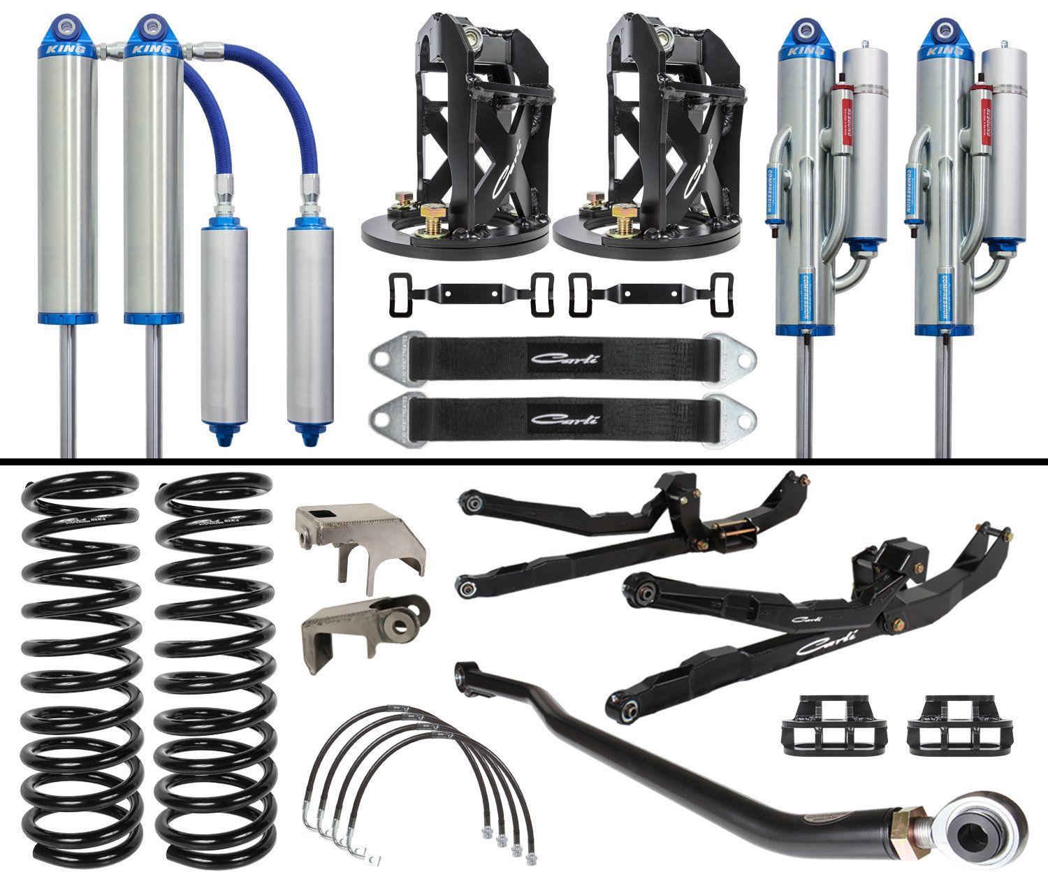 03-09 RAM 2500/3500 4X4 DIESEL 3.0" LIFT UNCHAINED LONG ARM SYSTEM