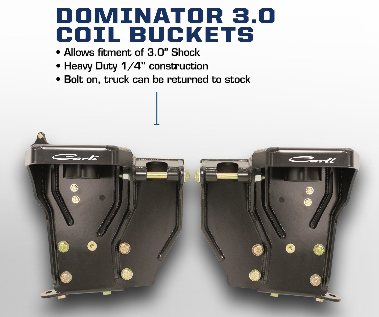 '05-16 FORD F250/350 4X4 DOMINATOR – FABRICATED COIL BUCKET