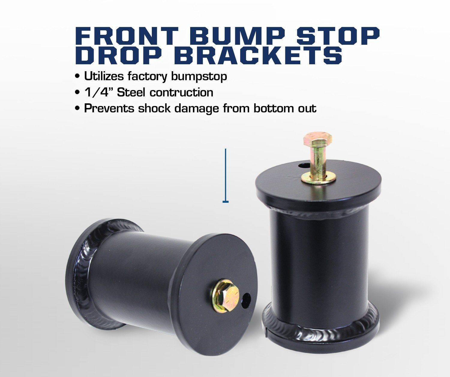 '05-16 Ford F250/350 Carli Suspension Front Bump Stop Drops