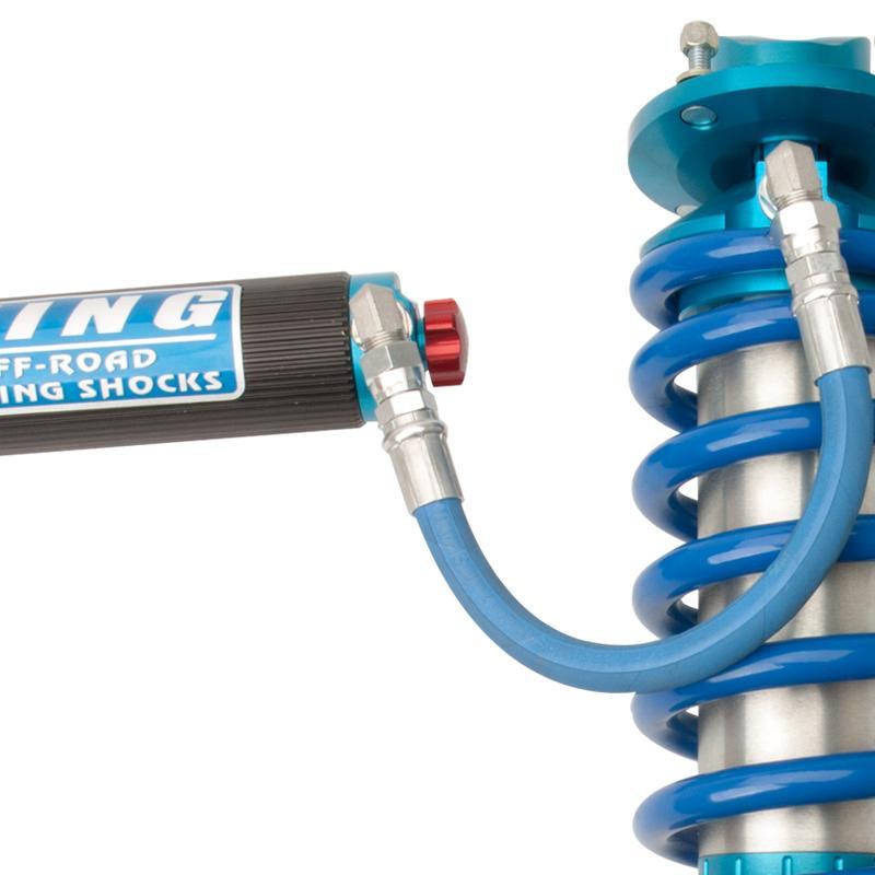 '07-21 Toyota Tundra King 3.0 Stage 3 Finned RR Front Coilovers & 3 Tube Finned RR Rear Bypass Shocks