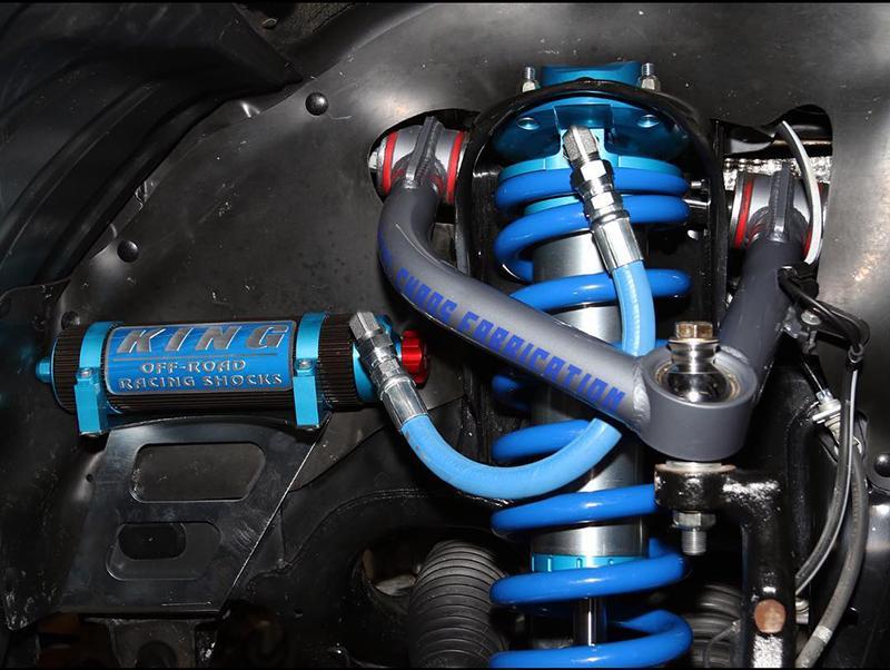 '07-21 Toyota Tundra King 3.0 Stage 3 Finned RR Front Coilovers & 3 Tube Finned RR Rear Bypass Shocks