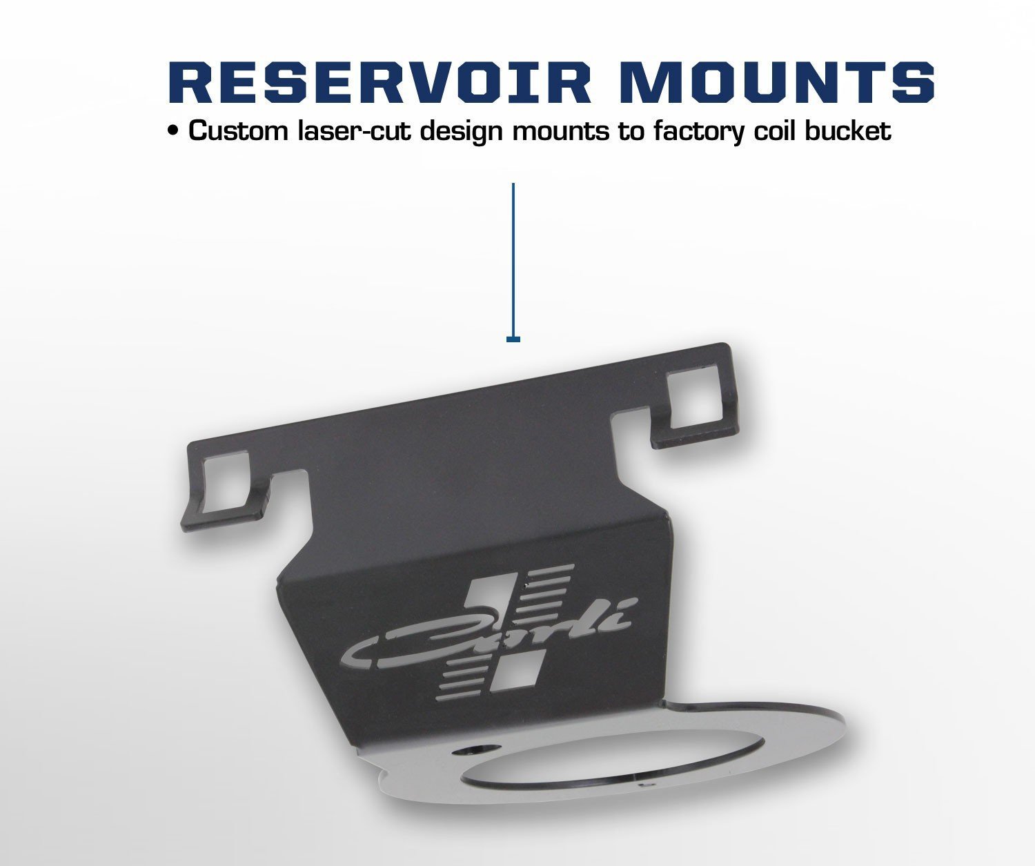 '14-24 Ram 2500 Remote Reservoir Mounts