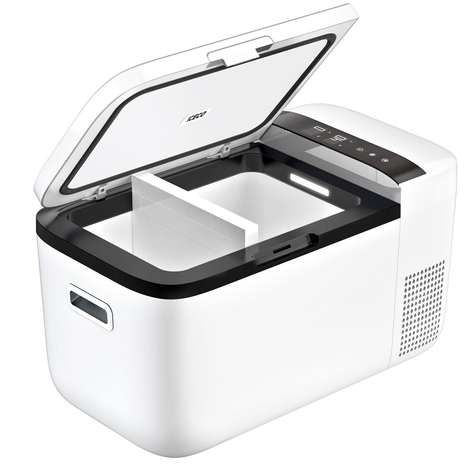 21QT GO20 Dual Zone 12V Car Fridge with Magnetic Power Bank | ICECO