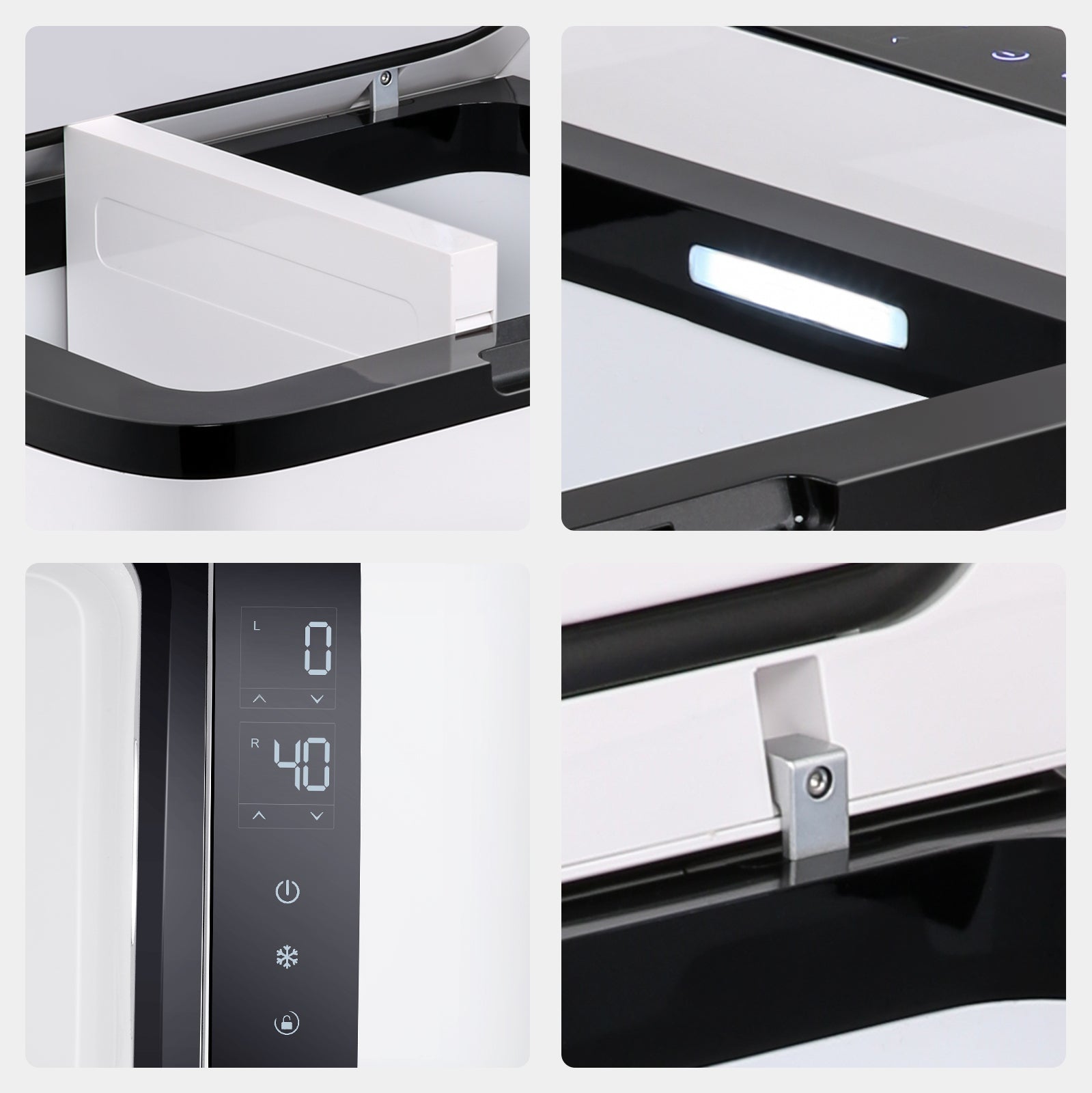 21QT GO20 Dual Zone 12V Car Fridge with Magnetic Power Bank | ICECO