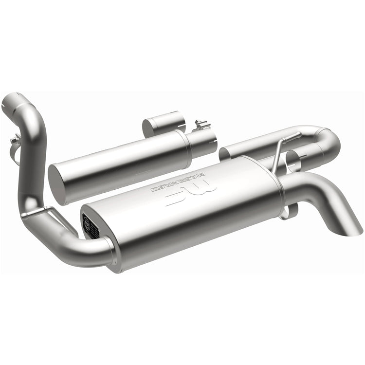 MagnaFlow 2018-2025 Jeep Wrangler Overland Series Axle-Back Performance Exhaust System
