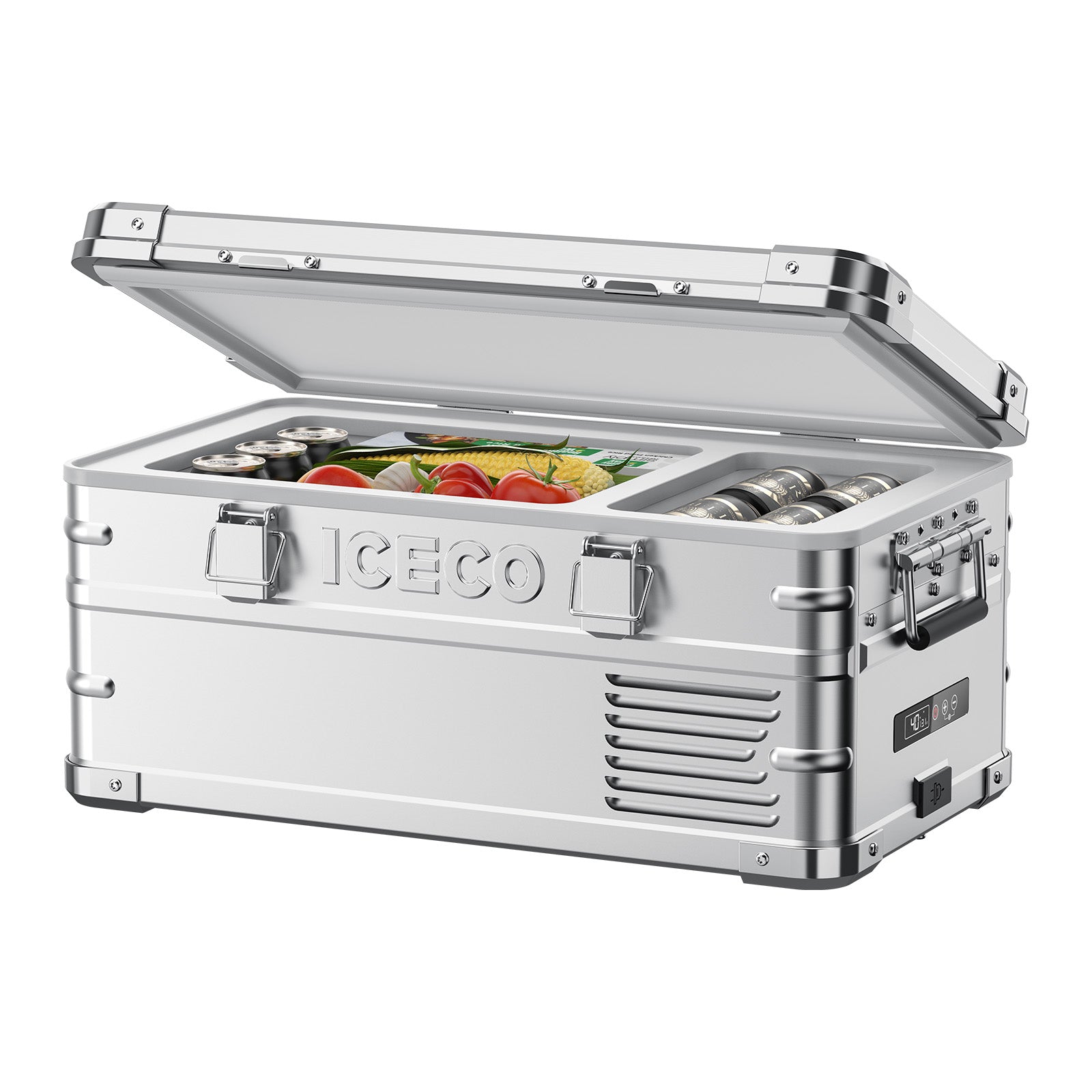 21QT APL20 Light Duty Single Zone Aluminum Freezer With Cover | ICECO