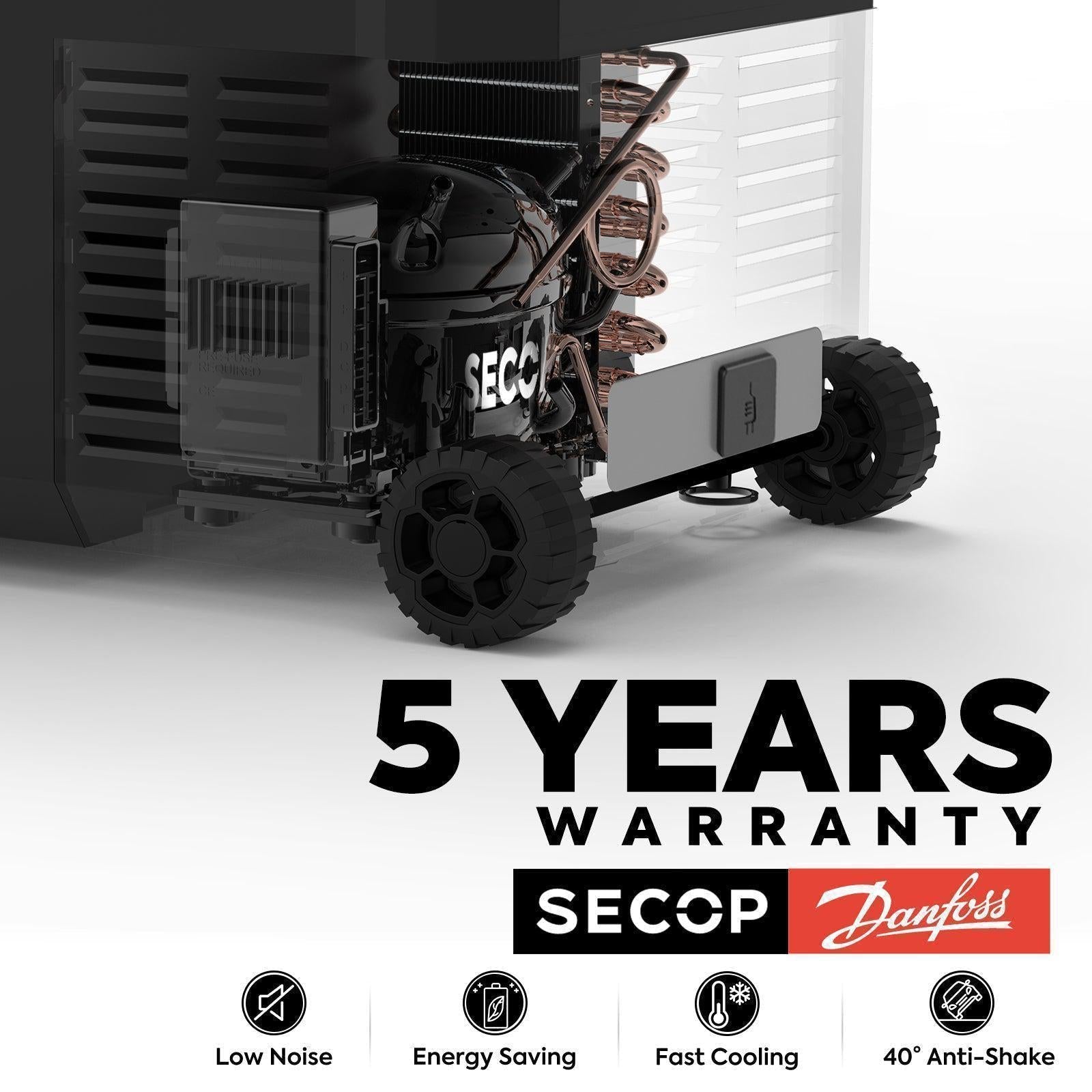 JP40Pro Wheeled Portable Freezer with Magnetic Battery | ICECO