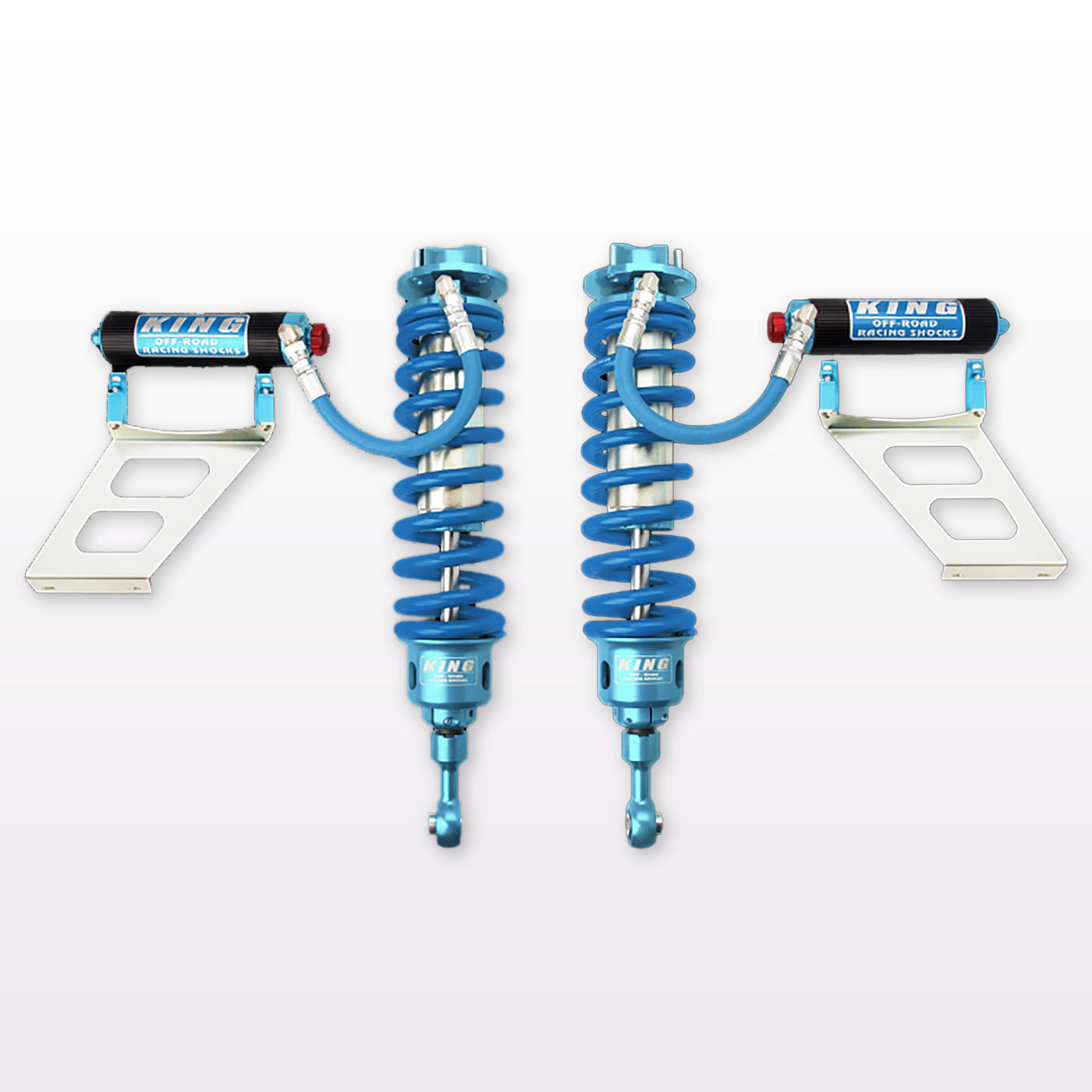 '07-21 Toyota Tundra King 3.0 Stage 3 Finned RR Front Coilovers & 3 Tube Finned RR Rear Bypass Shocks