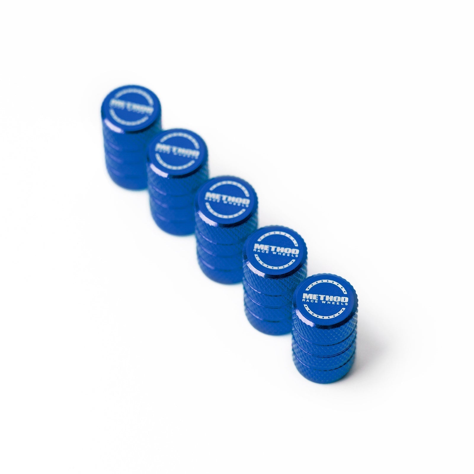 Valve Stem Caps Blue Method parts
