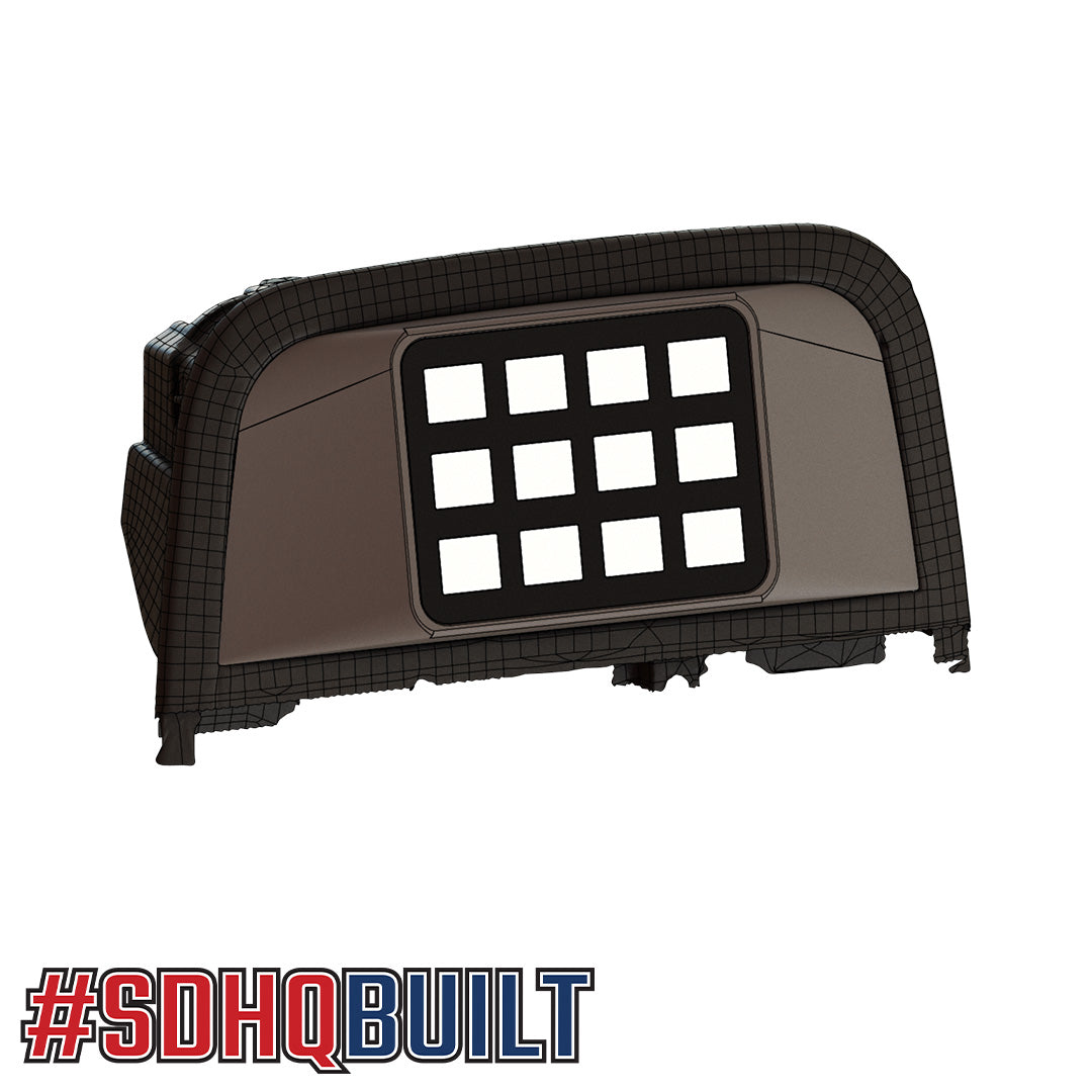 2021-2025 Ford F150/Raptor/Raptor-R SDHQ Built 3D Printed Sunglass Keypad Mount Conversion