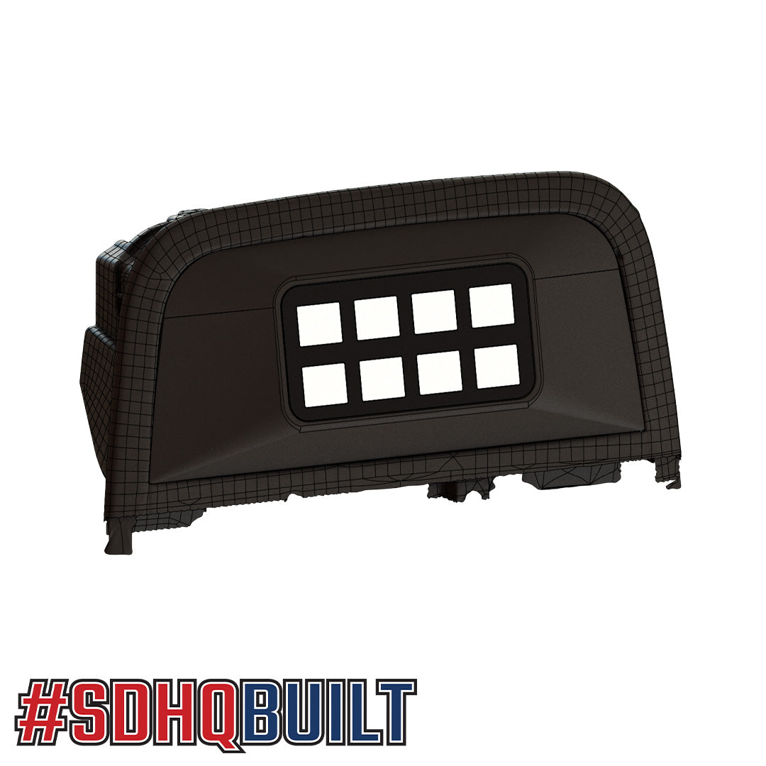 2021-2025 Ford F150/Raptor/Raptor-R SDHQ Built 3D Printed Sunglass Keypad Mount Conversion