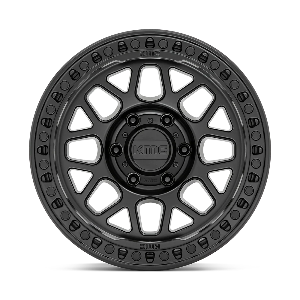 KMC WHEELS | GRS | MIDNIGHT BLUE W/ GLOSS BLACK LIP | SATIN BLACK