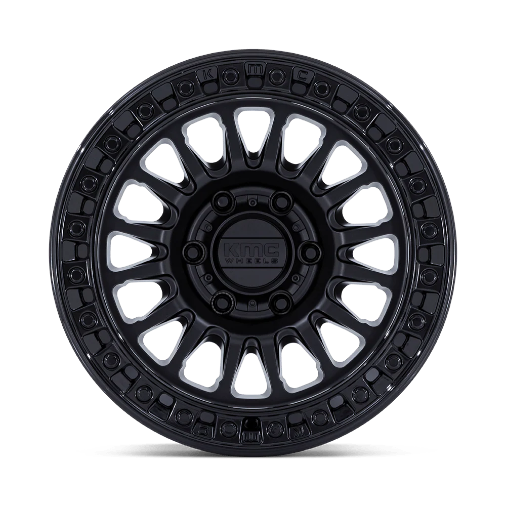 KMC WHEELS | IMS MATTE BLACK W/GLOSS BLACK LIP | MATTE BRONZE W/GLOSS BLACK LIP