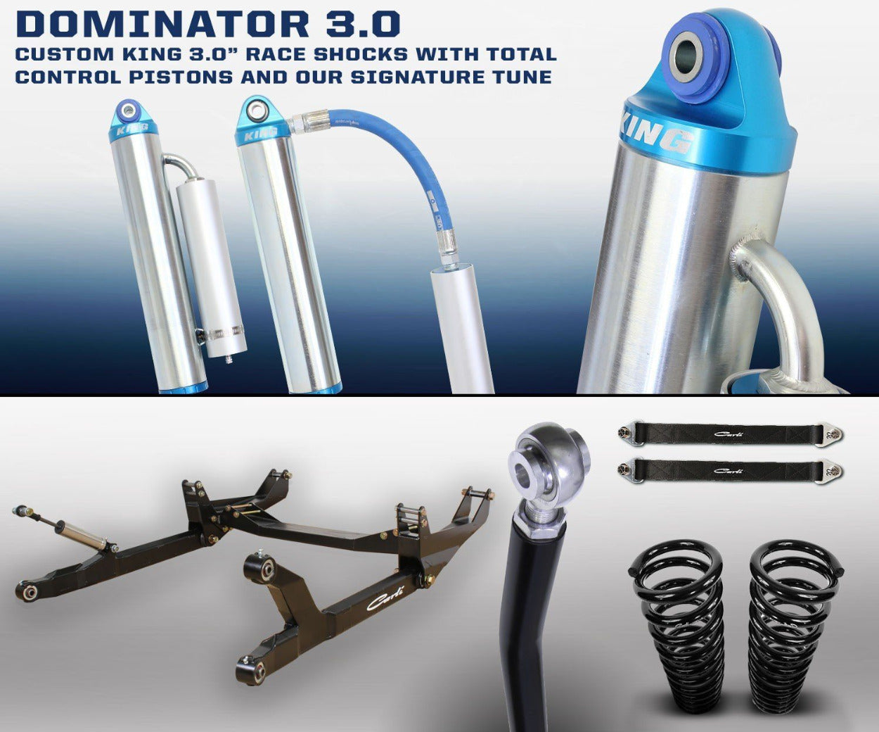 '10-13 Dodge Ram 2500/3500 3.0 Dominator 6" Lift System