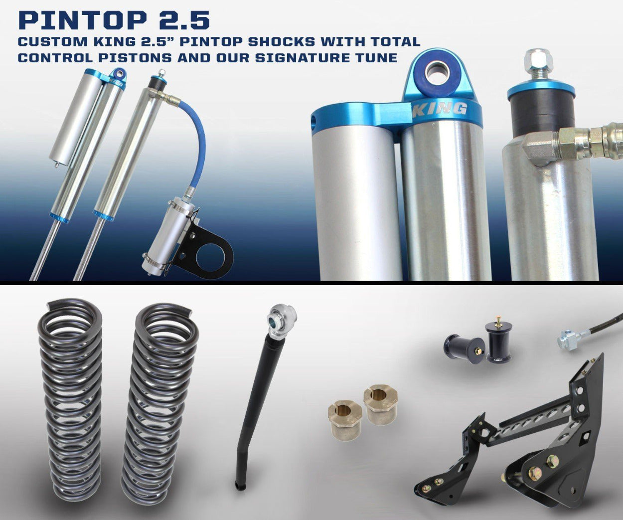 '05-07 Ford F250/350 2.5 Pintop System-2.5" Lift