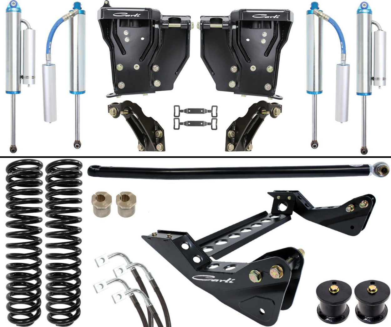 '05-07 Ford F250/350 3.0 Dominator System-4.5" Lift