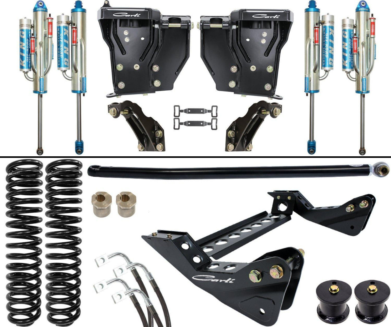 '05-07 Ford F250/350 3.0 Unchained System-4.5" Lift
