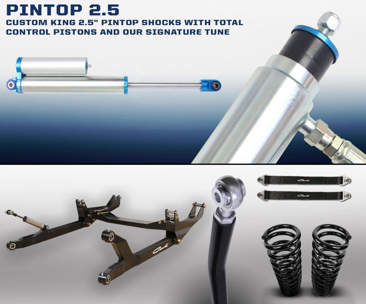 '10-11 Dodge Ram 2500/3500 2.5 Pintop System-6" Lift
