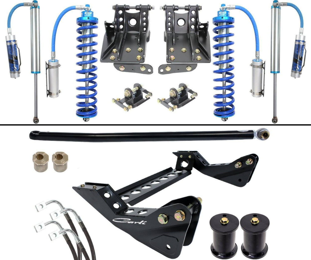 '11-16 Ford F250/350 2.5 Coilover System-4.5" Lift
