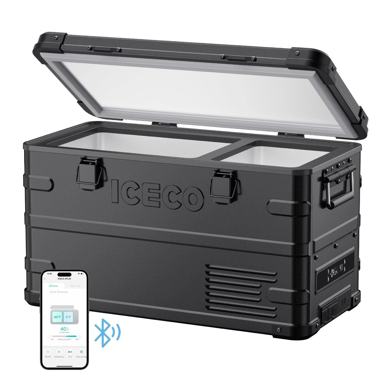 37QT APL35 Ultralight Aluminum Freezer With Ice Tray | ICECO