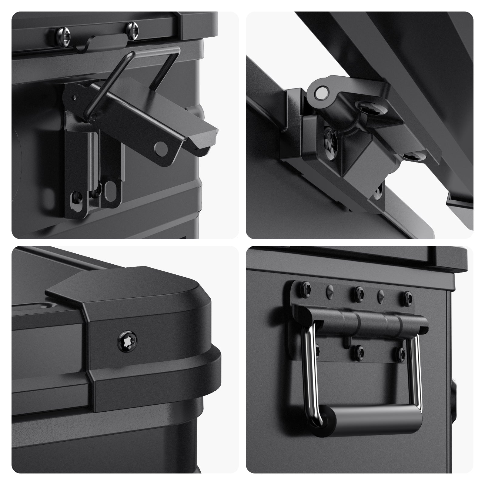 37QT APL35-Black Aluminum Freezer With Magnetic Power Bank | ICECO