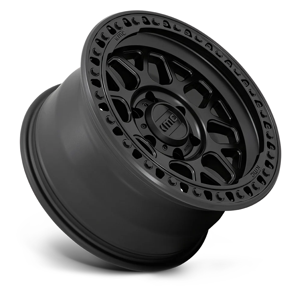 KMC WHEELS | GRS | MIDNIGHT BLUE W/ GLOSS BLACK LIP | SATIN BLACK
