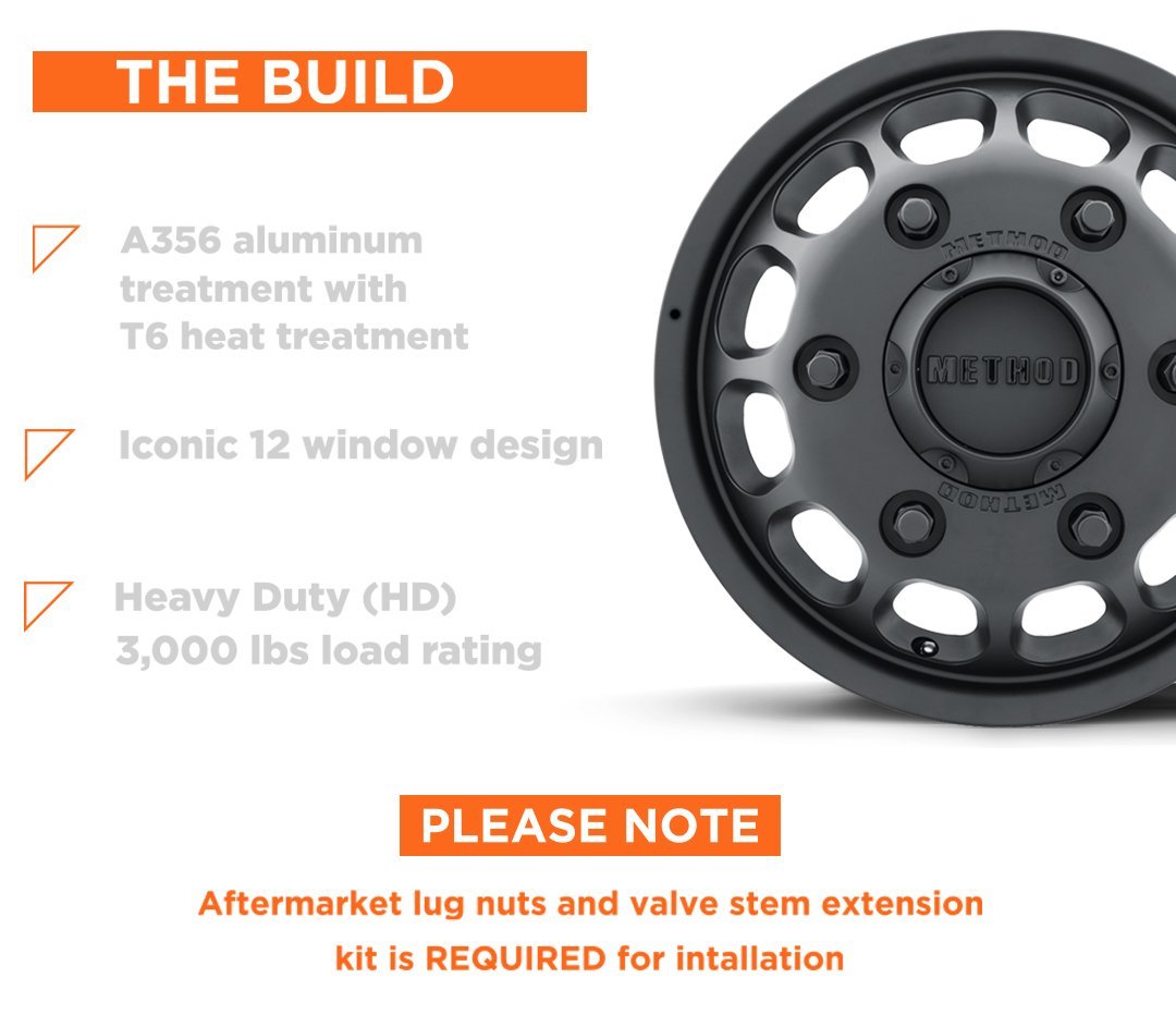 901 Sprinter 16" Dually Front Wheel - MR901